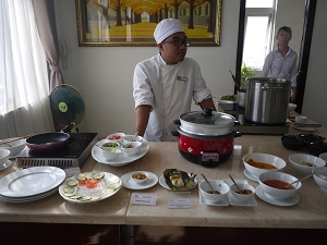 オレンジ ホテル ダナン 朝食会場の画像2