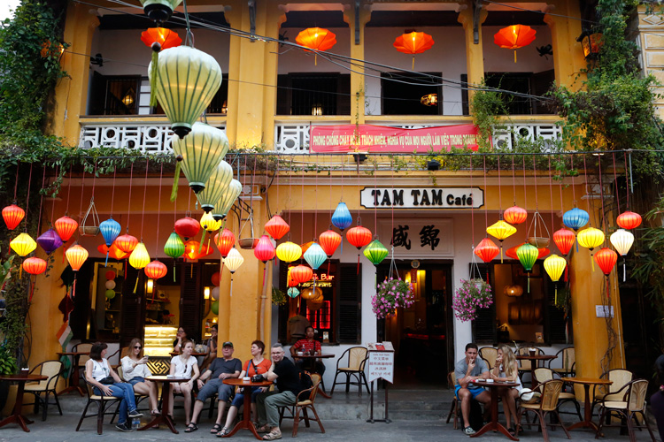 路上カフェの画像